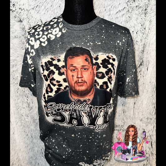 Jelly with Cheetah on sleeve