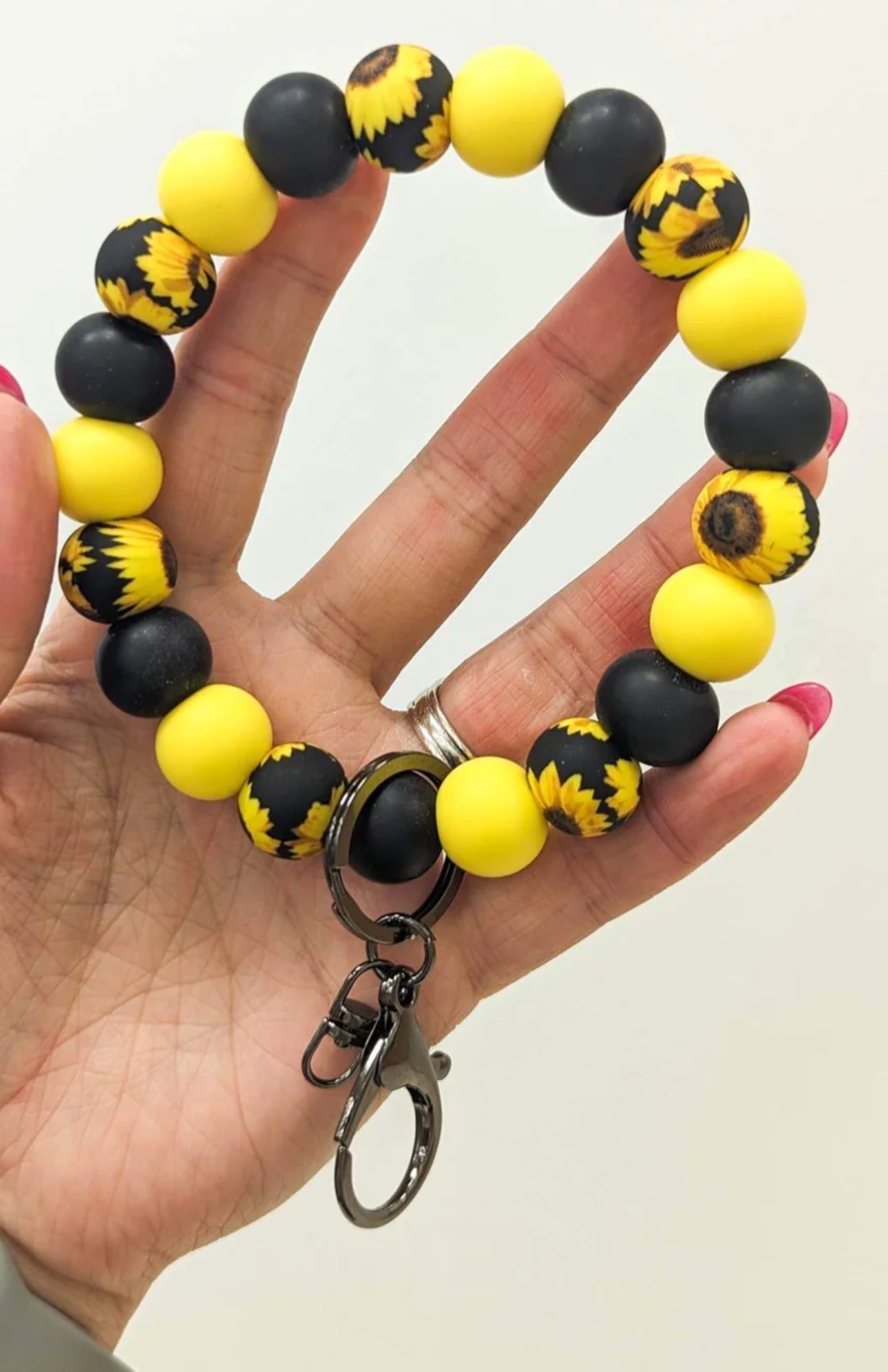 Sunflower Wristlet