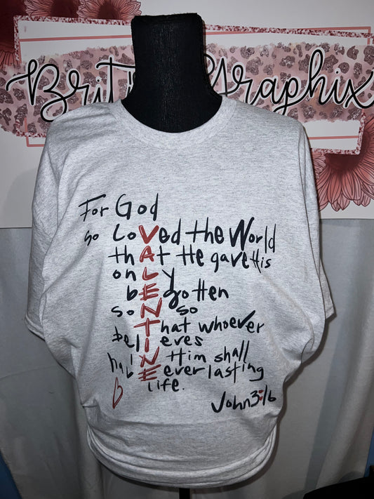 For God So Loved The World
