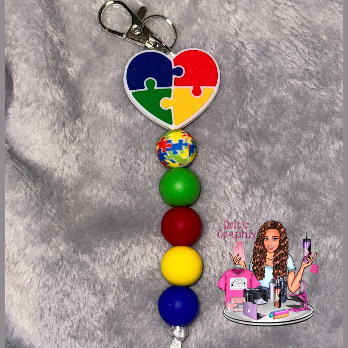 Autism Keychain
