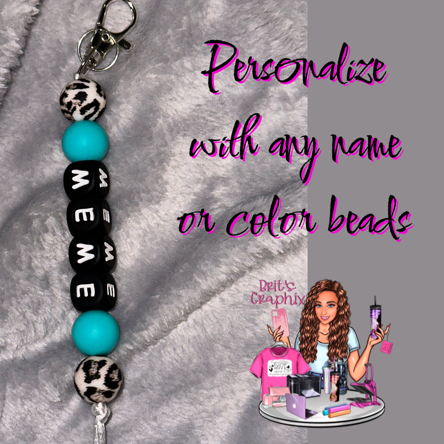 Personalized Name Keychain
