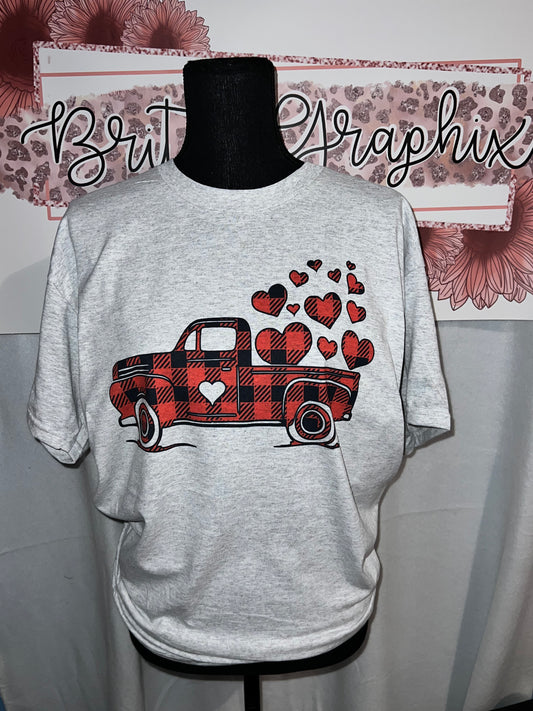 Red Plaid Truck