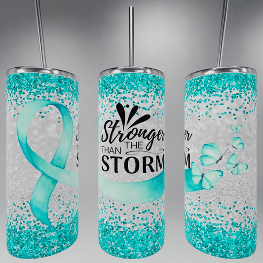 Stronger than the Storm Tumbler
